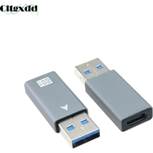 1PCS USB 3.1 Type C to USB 3.0 Adapter OTG Converter Male A to Female Type-C Data Charging Connector For Samsung Xiaomi Huawei