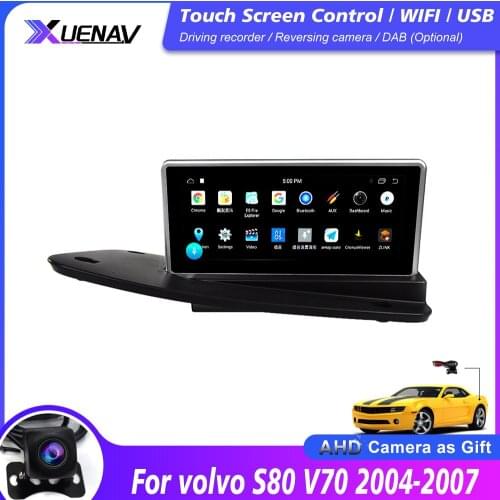 Car Radio Player Android System For Volvo S80 V70 Car 2004-2011 Stereo Multimedia Video Player Car GPS Navi Touch Screen