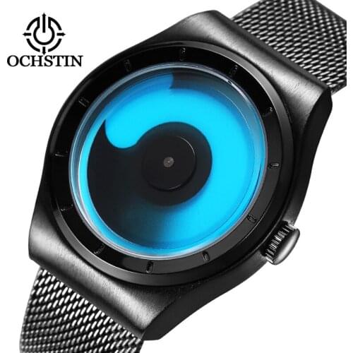 2017 Men Watches Luxury Top Brand OCHSTIN Sports Fashion Male Dress Clock Steel Mesh Waterproof Quartz Wrist Watch