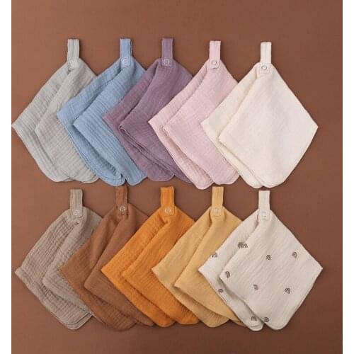 Baby Facecloth Soothe Towel Bath Towel Handkerchief Cotton Burp Cloth Soft Absorbent Gauze Kindergarten Washcloth