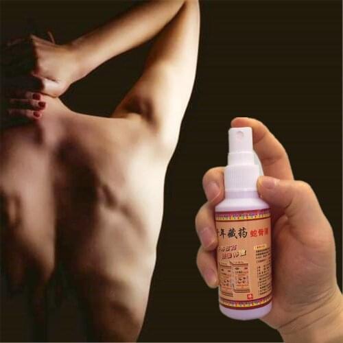 DISAAR 2.82Oz Plateau Yak Bone Analgesic Essential Oil Cold Compress Magnetotherapy Frozen Shoulder Migraine Spray