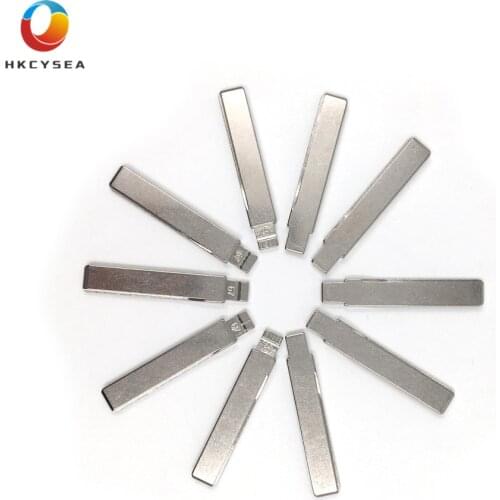 HKCYSEA 10 pcs/lot Metal Blank Uncut Flip KD Remote Key Blade Type #67 for BMW for MG NO. 67 Blade