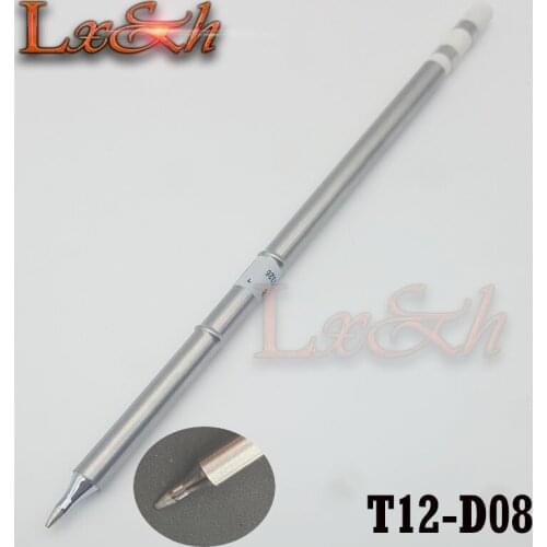 Good property free shipping T12-D08 lead-free soldering iron tip for HAKKO FX-951 FX-952 FX-950 soldering iron
