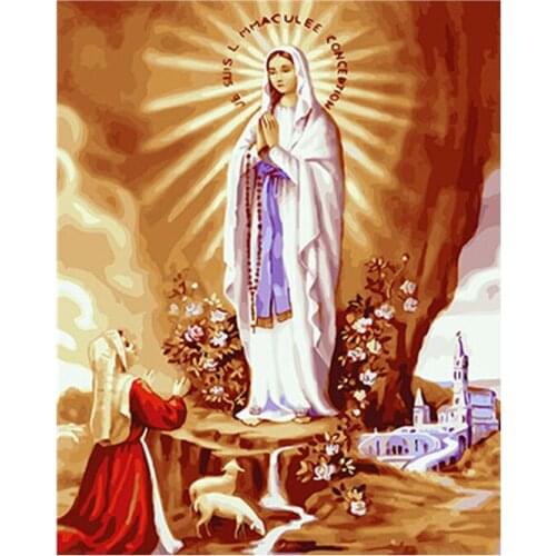 Figure Painting Framed Pictures DIY Painting By Numbers DIY Oil Painting On Canvas Home Decoration Drop Shipping GX26452 40X50CM