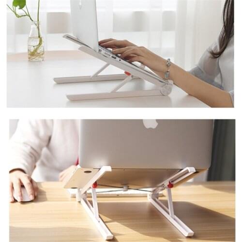Easy Foldable 11-15.6 Inch Laptop Holder Ultra Light Notebook Stand Portable Laptop Support
