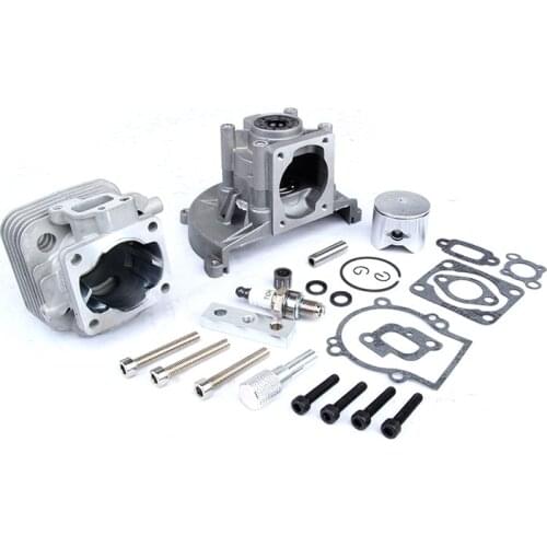 Upgraded parts from 2 bolt to 4 bolt 29cc engine cylinder kit for Rovan/Rofun 29cc engine parts