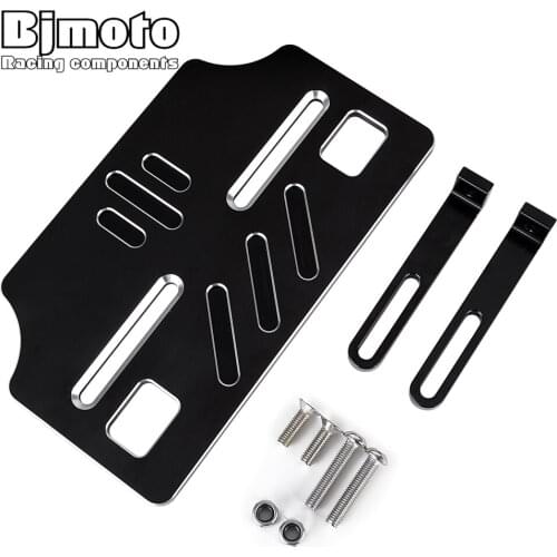 BJMOTO Motorcycle Saddle Bags Mounting Brackets Autocycle Scooter Saddlebags Support Kits For Honda CB650R CBR650R 2019-2020
