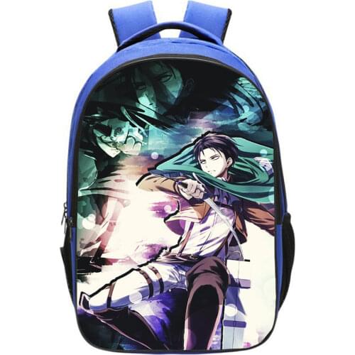 Anime Attack On Titan Backpack Kids Boys Girls School Bag Men Women New Pattern Bookbag Students Book Rucksack
