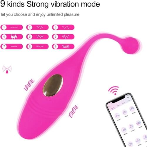 Sex Vibrators Toys Bluetooth App Vibrator For Women G-spot Clitoral Stimulation Massage Wearable Panties Toys For Couples Women