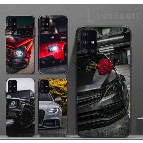 Sports Cars Male Men Phone Case For Samsung A50 A51 A71 A31 A21S S8 S9 S10 S20 S21 Plus Fe Ultra 4G 5G