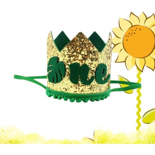 Jungle Animal Themed Hat Baby Birthday Party Decoration Hat First Birthday Hat for Banquet Dancing Party