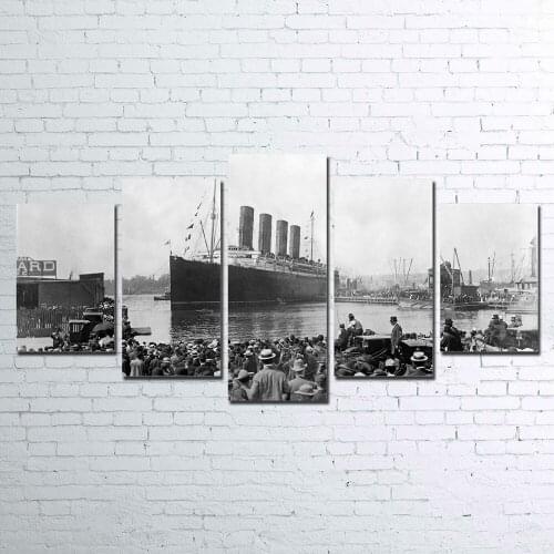 Titanic-1 5 PIECE CANVAS FOR LIVING ROOM