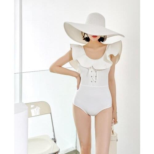 Swimsuit Women 2021 Plus Size Bikini Whole Beach Suit Push Up New Summer For Print Polyester Sierra Surfer Swimwear Female One