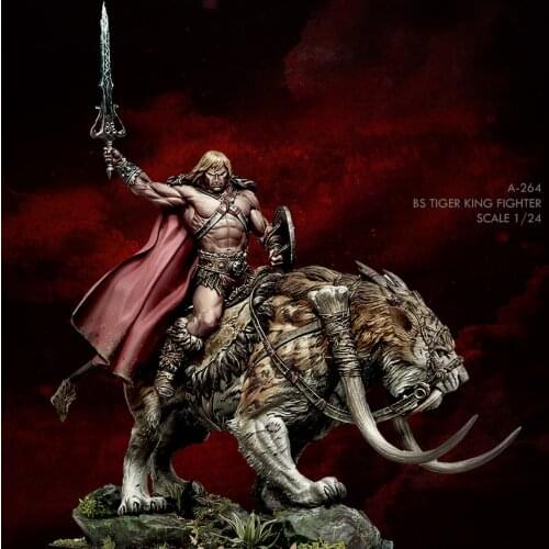 1/24 Resin model kits Cougar fighter self-assembled A-264