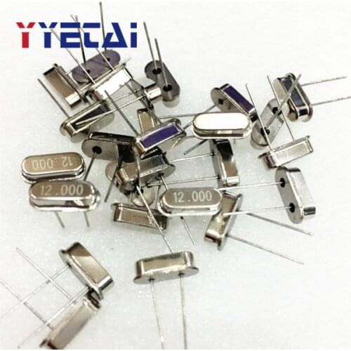 YongYeTai 12M pin 49S line passive crystal HC-49S feet 12MHZ 12M 12.000MHZ Free shipping