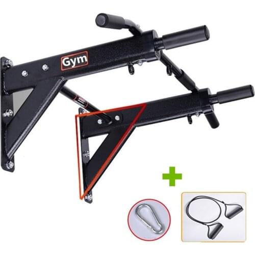 600kg Wall Mounted Pull Up Chin Up Bar with resistance band Cross Fit Training Fitness Heavy Duty