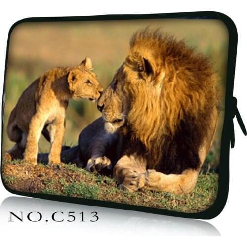 Lion 11.6 Inch Chromebook Sleeve Laptop Bag 14 13.3 12 10 15 17 Notebook Case For Asus HP Envy Dell Acer MacBook Pro 13 15.4