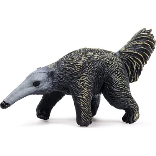 Anteater Animal Model Action Figure Simulation Wild Animal Action Figures Collection PVC Childrens Cognitive Toys