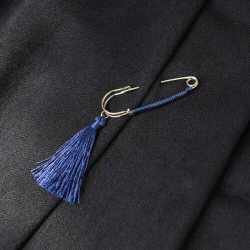 Retro style 3D Handmade copper Tassels pin badge for Coat Bag Brooch Broche Clothings Accessories gift pin size:5cm