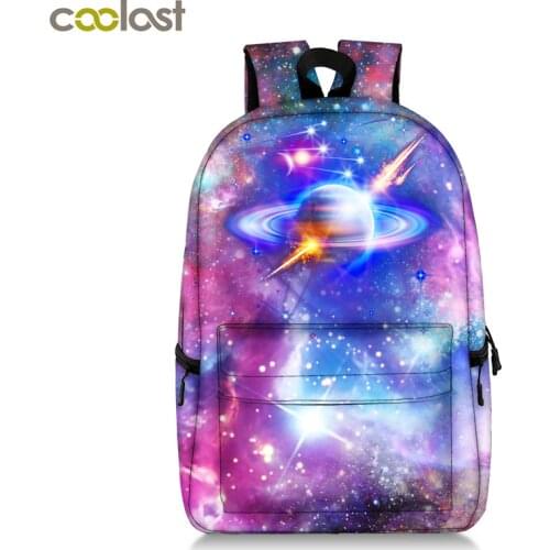Universe Star Backpack Teenager Boys Girls Galaxy Planet School Bags Men Rucksack Laptop Backpacks Children School Backpack Bag