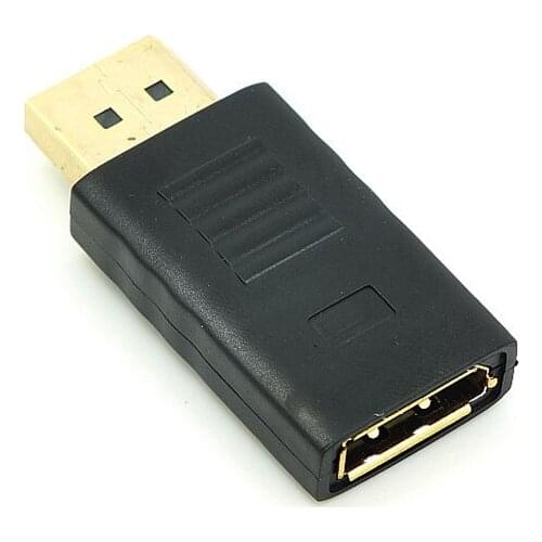 Display Port Angled 90 Degree DP 1.2V DisplayPort Male to Female Extension Adapter