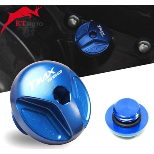 For YAMAHA For T-MAX TMAX 560 Tmax Tech Max 2019-2020 M20*2.5 Motorcycle High quality Engine Oil Filter Cup Plug Cover Screw