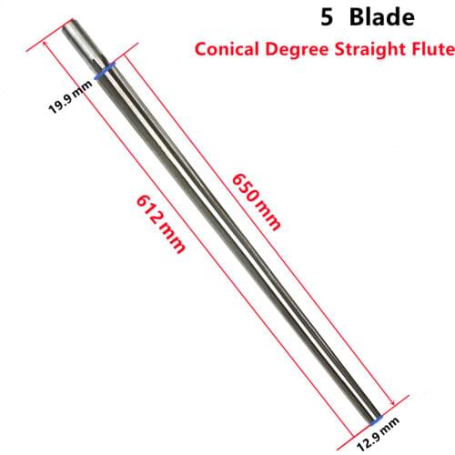 1pcs 5 blade straight flute wooden pipe instrument Bassoon dedicated reamer