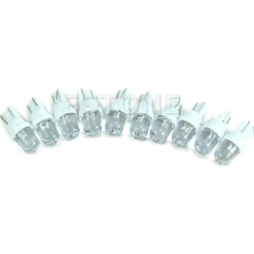 10X T10 194 168 158 W5W 501 LED Side Auto Car Wedge Light Lamp Bulb DC 12V White R3MD