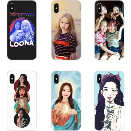 Accessories Phone Shell Covers Loona YYXY kpop girls For Motorola Moto X4 E4 E5 G5 G5S G6 Z Z2 Z3 G3 G2 C Play Plus