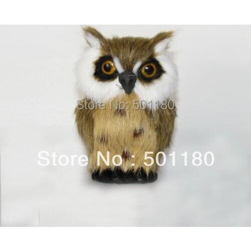Free shipping home decorations owl decorative feather owl craft