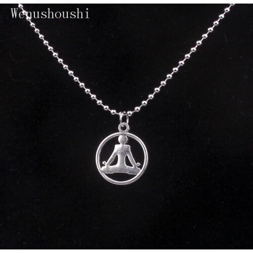 Stainless steel chains trendy brief classic yoga necklaces for women men jewelry gifts 2019 bijoux femme di029