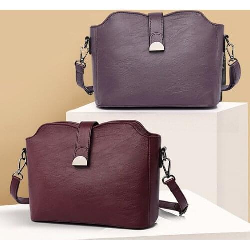 Chuwanglin Shoulder Bags Womens Designer Messenger Bags Retro Stitching Ladies Leather Crossbody Bags Fashion Handbag 5081351