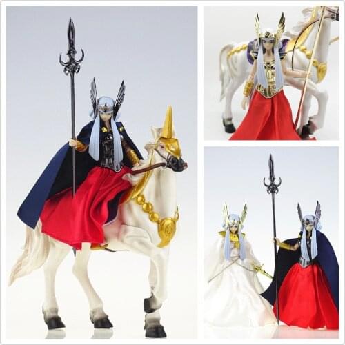 Jmodel Saint Seiya Cloth Myth EX GOD Warriors Polaris Hilda white horse metal armor 2 body SJ040