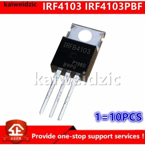 Kaiweikdic New imported original IRFB4103 IRFB4103PBF 17A/200V TO-220 N-Channel MOS FET triode triode Integrated circuit