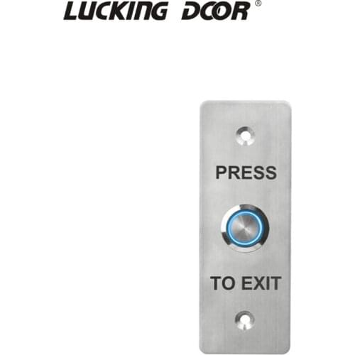 Access Control Exit Button Push Switch Door Release Buttons Open Electronic Gate Lock With light