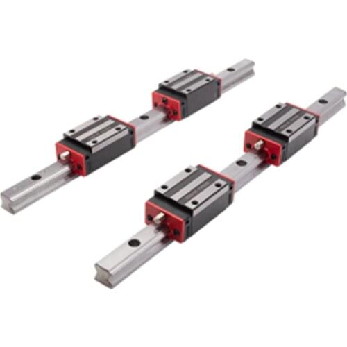 15mm linear rail HGR15 any length square linear guide rail+Slide Block Carriages HGH15CA/HGW15CC CNC Router Engraving