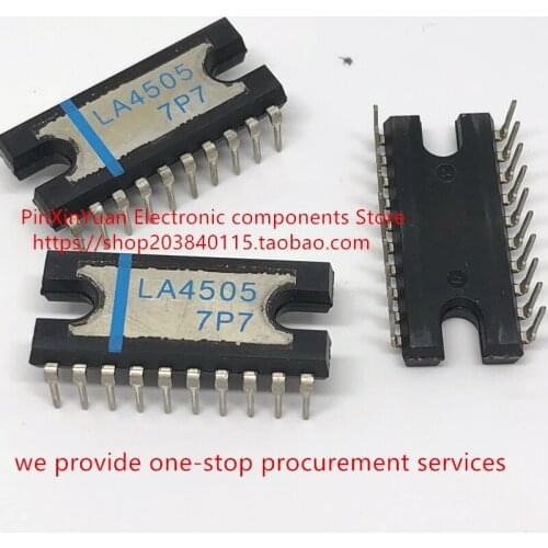New original IC 1PCS LA4505 4505 DIP-20 2-channel AF power amplifier recorder 15V In stock