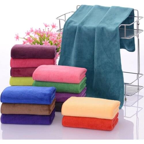 15 Colors Microfiber Fabric Dry Hair Towels Nano 35*75CM Car Wash Hair Cleaning Towel Absorbent Face Hand Towel Bathroom Toallas