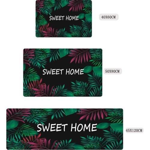 Drop Shipping Modern Simple Water Absorption Anti-Slip Carpet Door Mat Bathroom Floor Kitchen Home Rugs 40x60cm/50x80cm/45x120cm