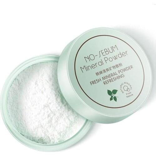 HOREC Refreshing Bright loose powder makeup translucent powder oil-control natural ingredient setting powder brighten waterproof