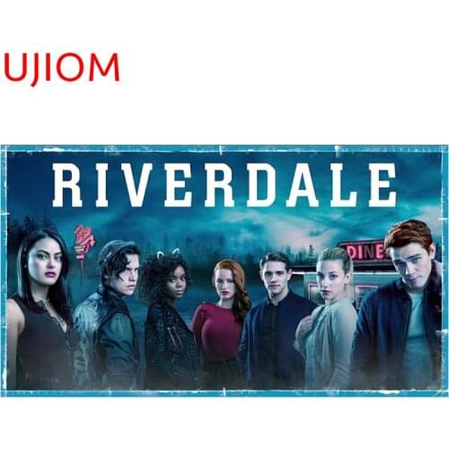 UJIOM Riverdale Poster Refrigerator Decals for Furniture Moisture Proof Home Decoration Living Room Decor Wall Stickers