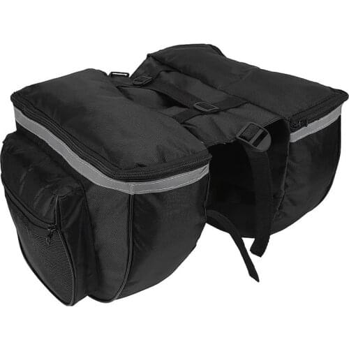 Bike Waterproof Rear Storage Bag Bicycle Back Rack Pouches Bike Saddle Bag Folding Bike Bag Cycling Accessory