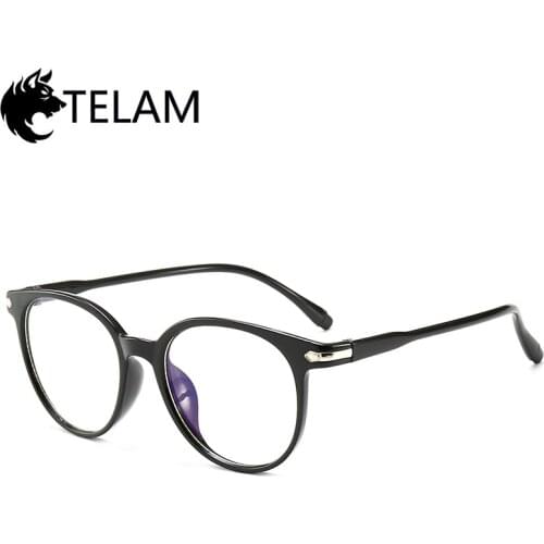 Women Round Glasses Frames Men Optical Spectacle Frame Transparent Glasses Retro Black Women Glasses Frame Computer Game glasses