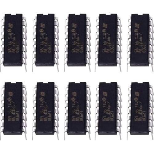 10pcs L293D DIP 16-pin IC Stepper Motor Drivers Controllers