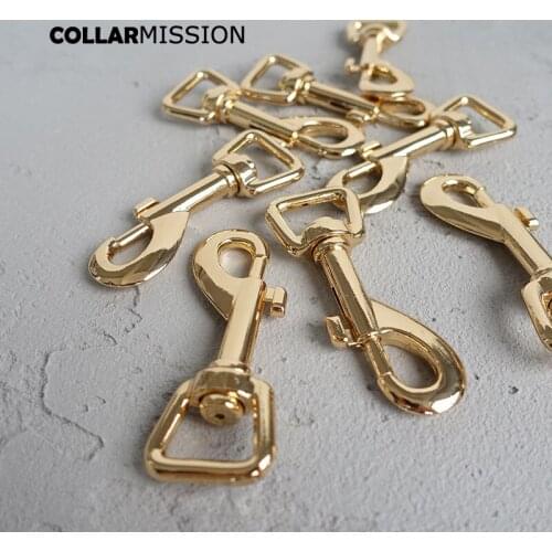10pcs/lot Wholesale metal lobster claw clasp for 20mm webbing dog cat leash buckle Swivel Clasp Kirsite diy accessory PK20J01