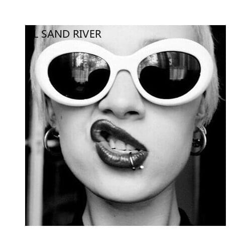 2018 new vintage retro clout goggles sunglasses women and men sunglasses Kurt Cobain sunglasses classic eyewear sunglasses