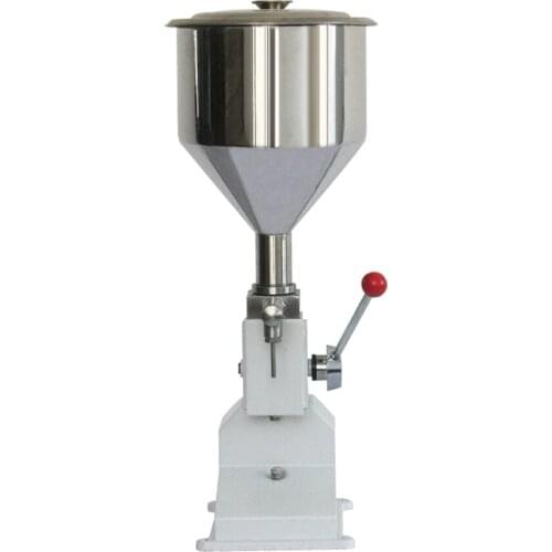 A03 5-50ml Manual liquid Paste Cream Oil Filling Machine 0.17-1.7oz Paste Filler