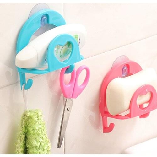 Suction Cup Sink Drain Rack Kitchen Organizer Sponge Storage Holder Kitchen Sink Soap Rack Drainer Rack Bathroom Accessories