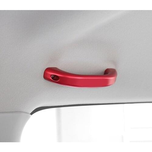 For SUZUKI Jimny Top handle Copilot Door handle Decorative cover Aluminium alloy