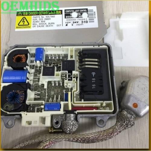 KDLT002 85967-33010 Used Original D2S D2R Xenon HID Ballast Headlight Control unit 85967 33010